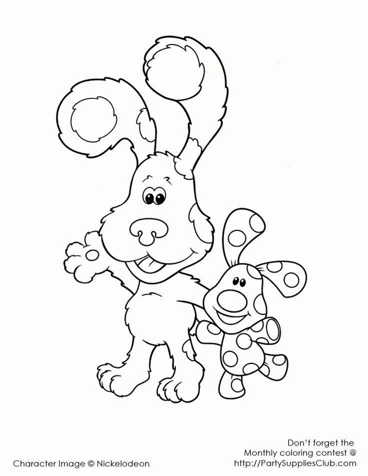 Blue's Clues | Coloring pages