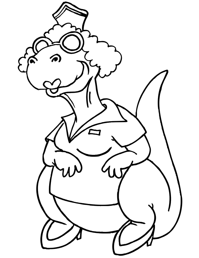 Dinosaur Nurse Coloring Pages: Dinosaur Nurse Coloring Pages