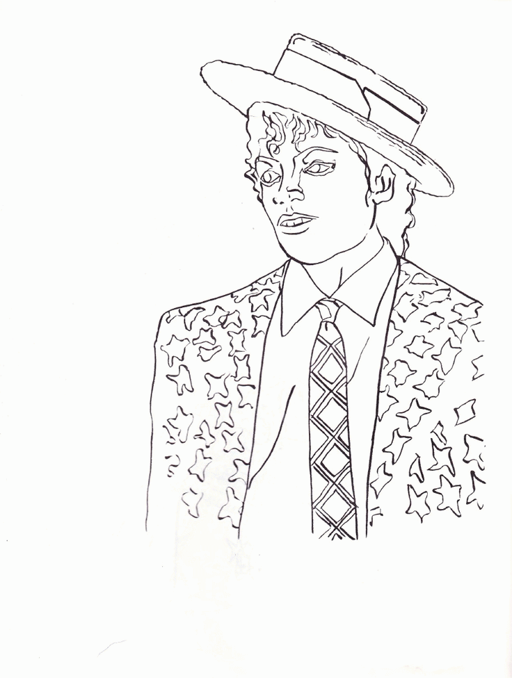 Page 22 | Michael Jackson Coloring Book
