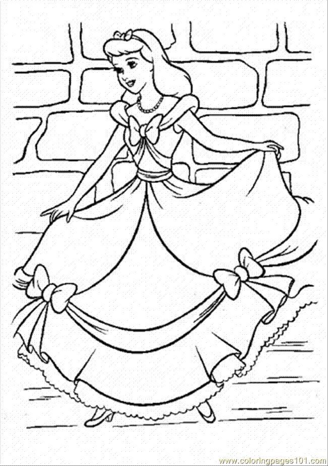 cinderella printable coloring pages  coloring home