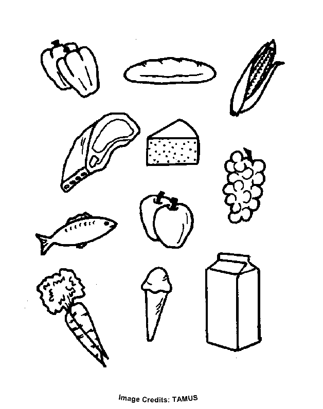 Search Results » Coloring Pages For Food