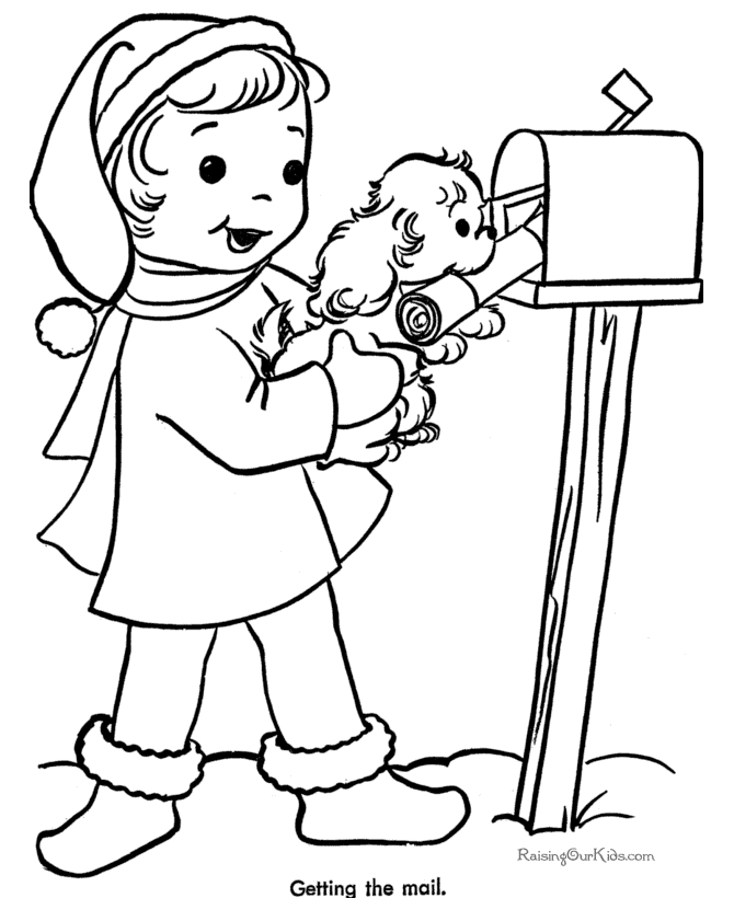 Pet dogs and puppies coloring pages
