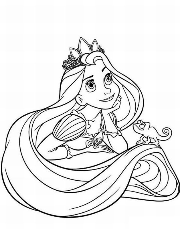 Disney-Princess-Coloring-Pages-755×1024 | COLORING WS