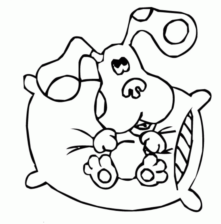 Blues Blues Clues Colouring Pages (page 2)
