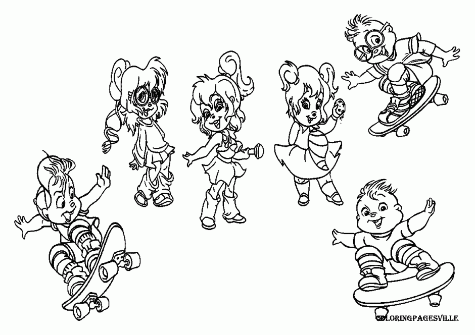 Chipettes Chipwrecked Coloring By Yanamaisarah4 On DeviantART 