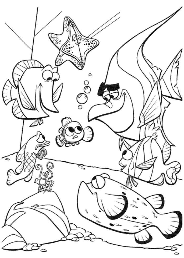 nemo-coloring-pages-8 | COLORING WS