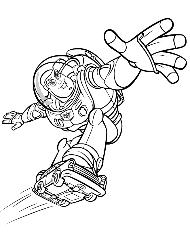 toy story toy story ham Colouring Pages