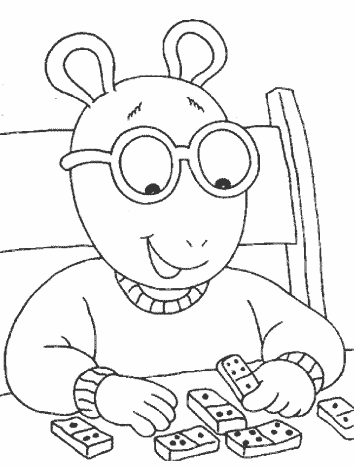 Arthur Coloring Pages for Kids- Free Coloring Sheets to print
