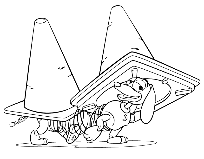 Kids Under 7: Toy Story Coloring Pages
