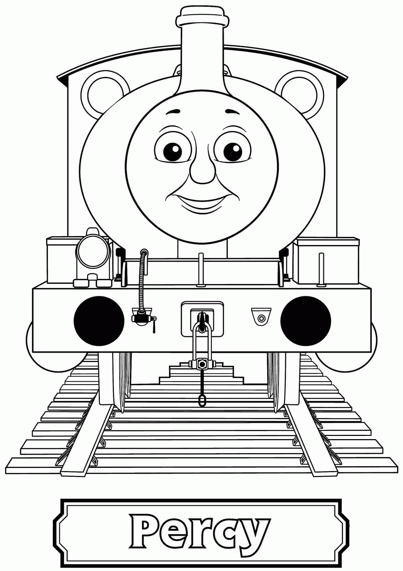 Printable Thomas The Train Coloring Pages - Coloring Home