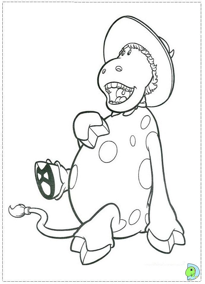 The Magic Roundabout Coloring pages- DinoKids.org