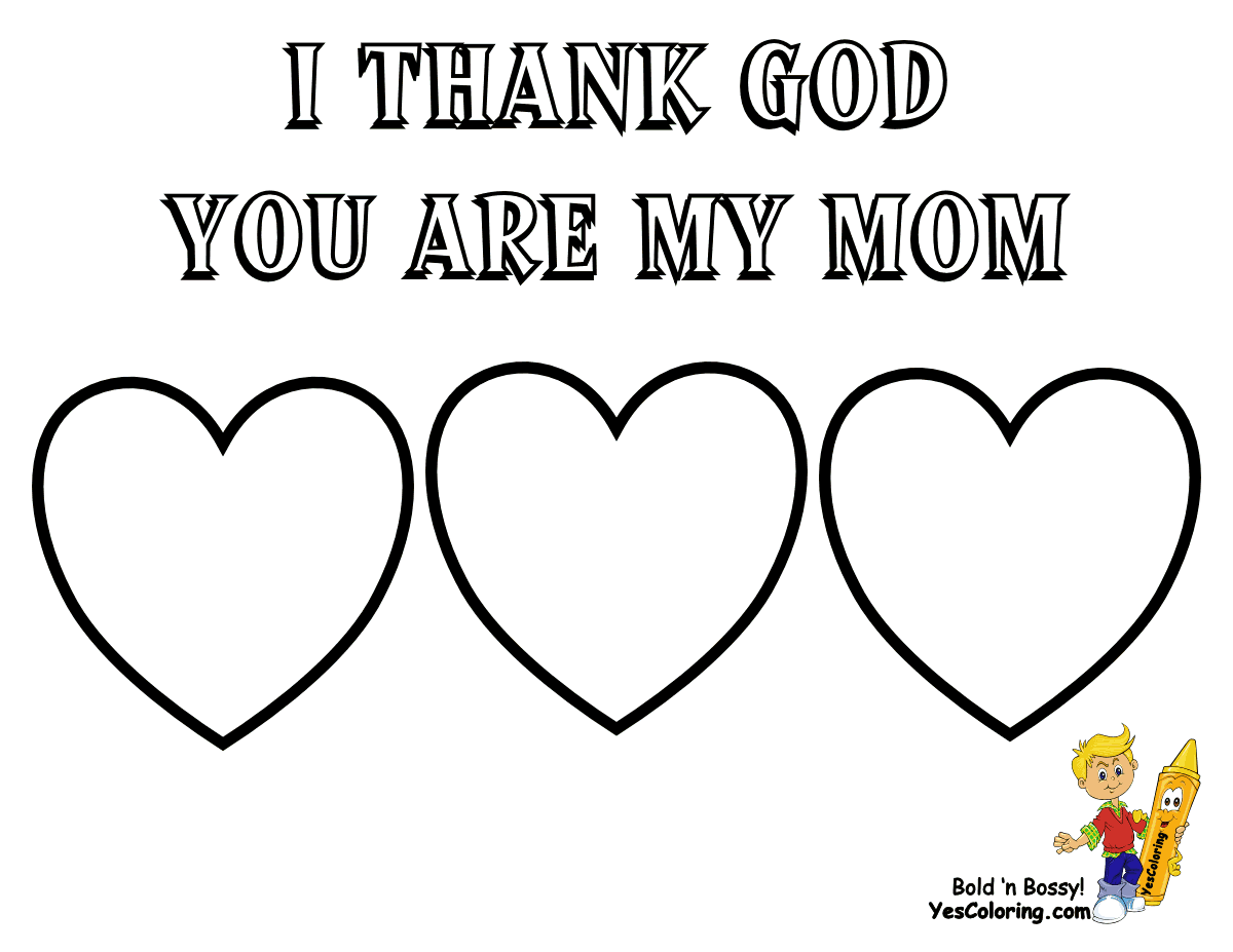 Coloring Pages That Say I Love You Mom High Quality Coloring Pages Coloring Home