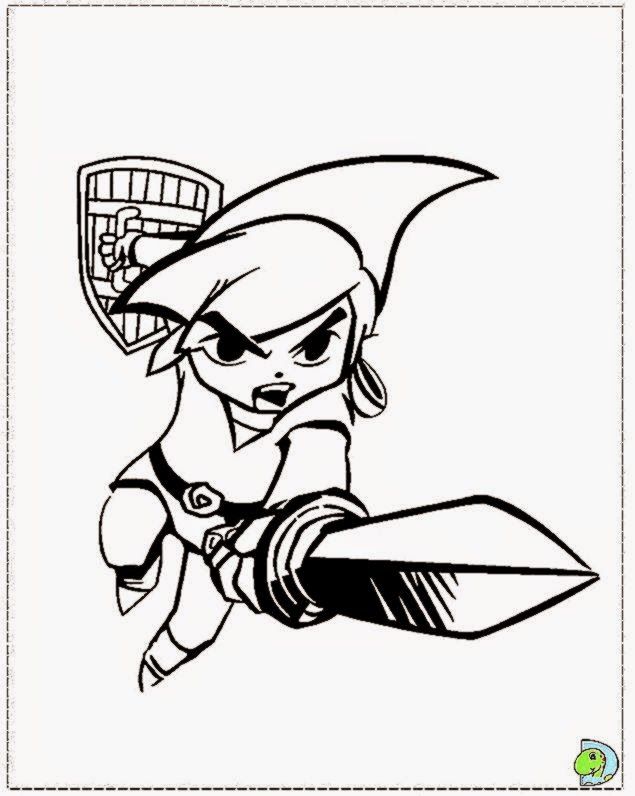 Zelda Coloring Pages | Free Coloring Pages