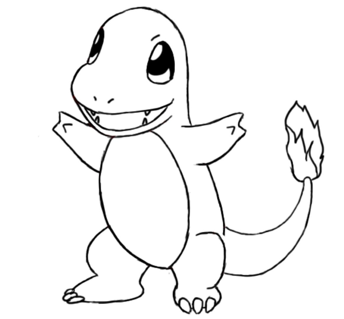 Pokemon Charmander Coloring Pages   Coloring Home