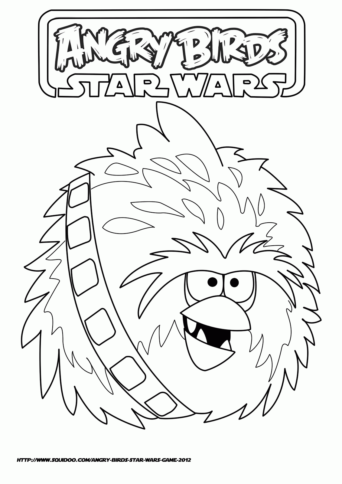 Angry Birds Star Wars Coloring Book - Coloring Pages for Kids and ...