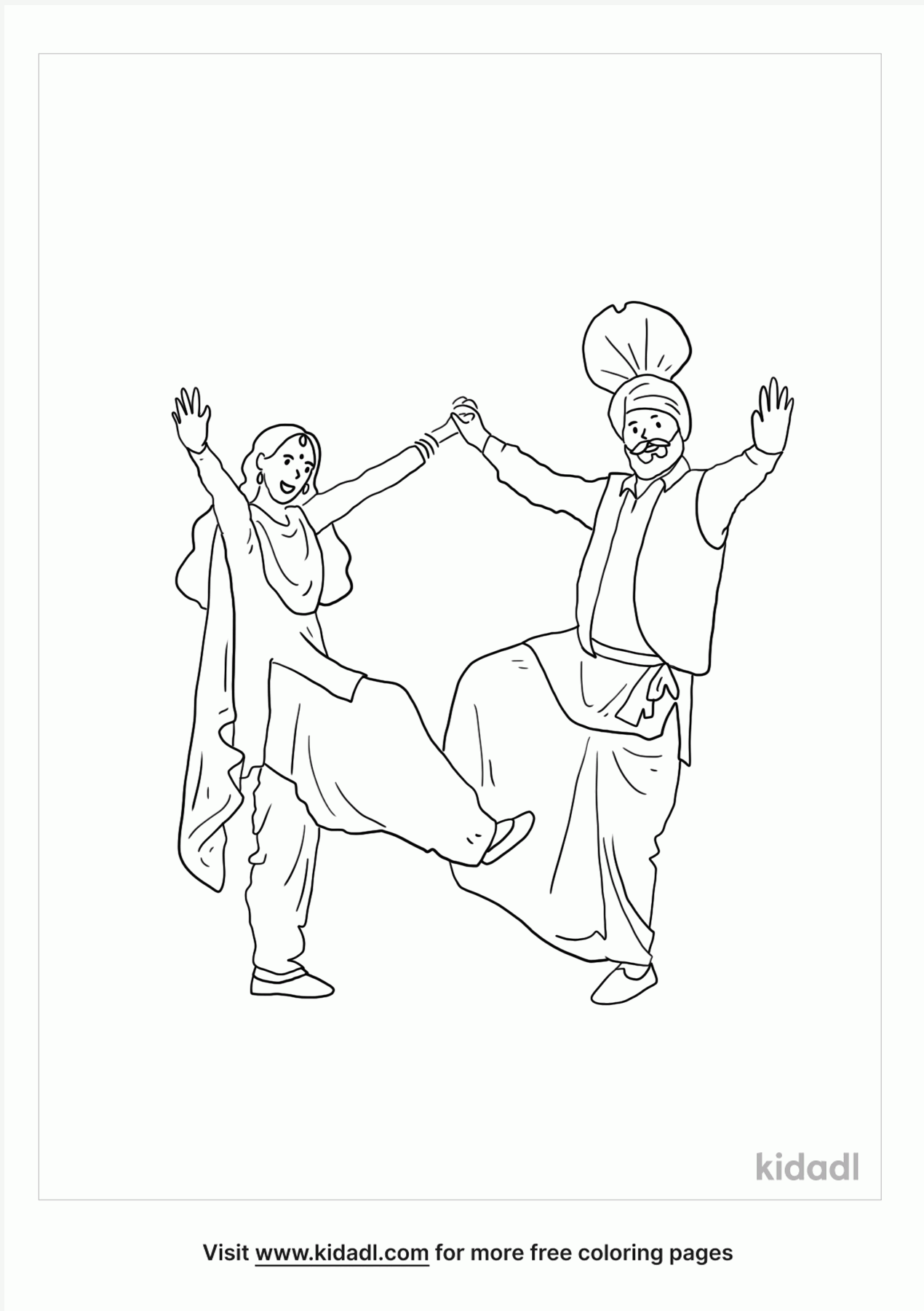 Folk Culture Coloring Pages | Free People Coloring Pages | Kidadl