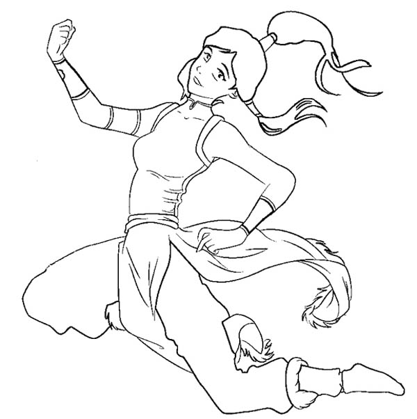 the-legend-of-korra coloring sheets – Free Printables