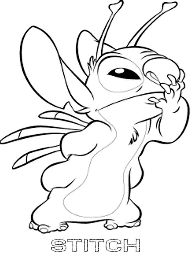Angel And Stitch Disney Coloring Pages - Coloring Pages For All Ages -  Coloring Library