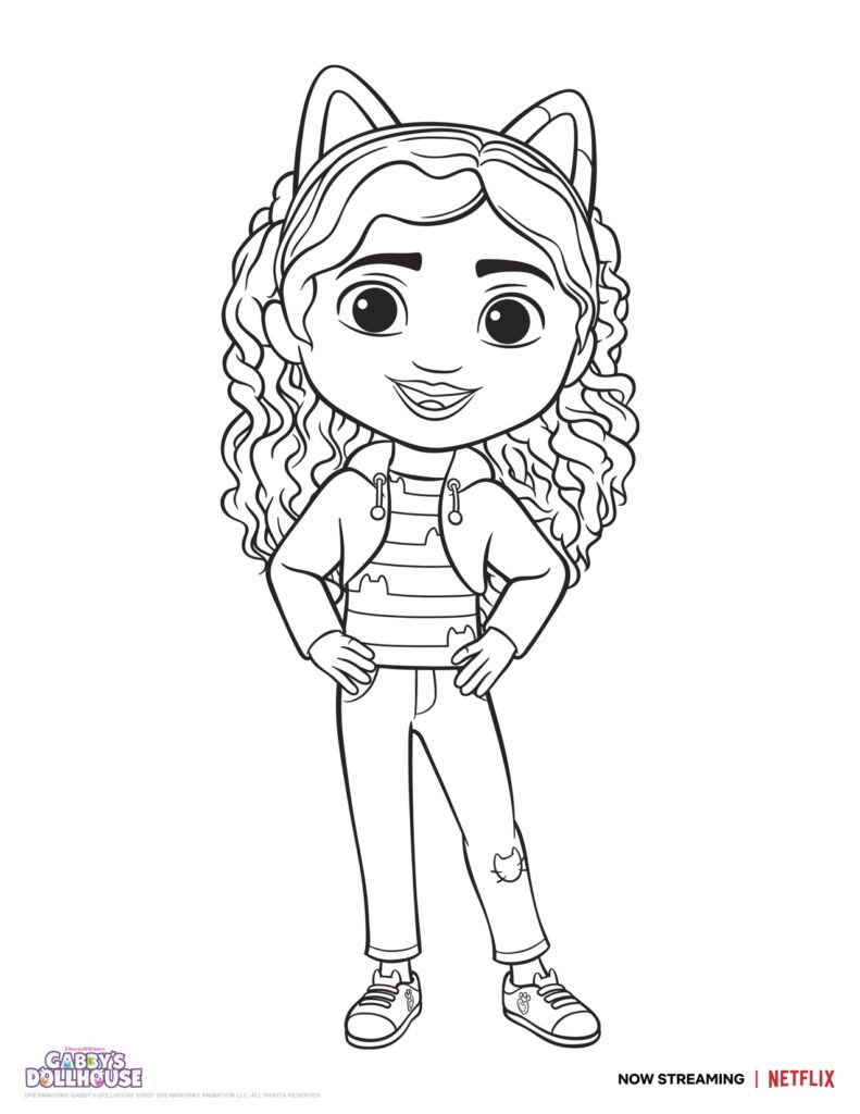 Gabby Coloring Pages Coloring Home