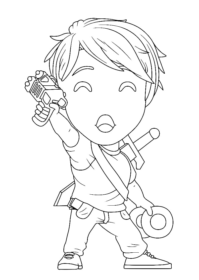 Free Printable Dream SMP Coloring Page - Free Printable Coloring Pages for  Kids