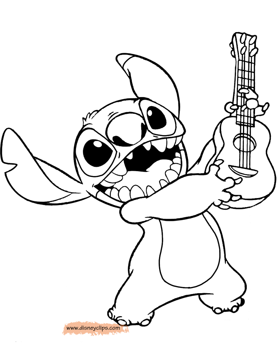 Ukulele Coloring Pages   Coloring Home