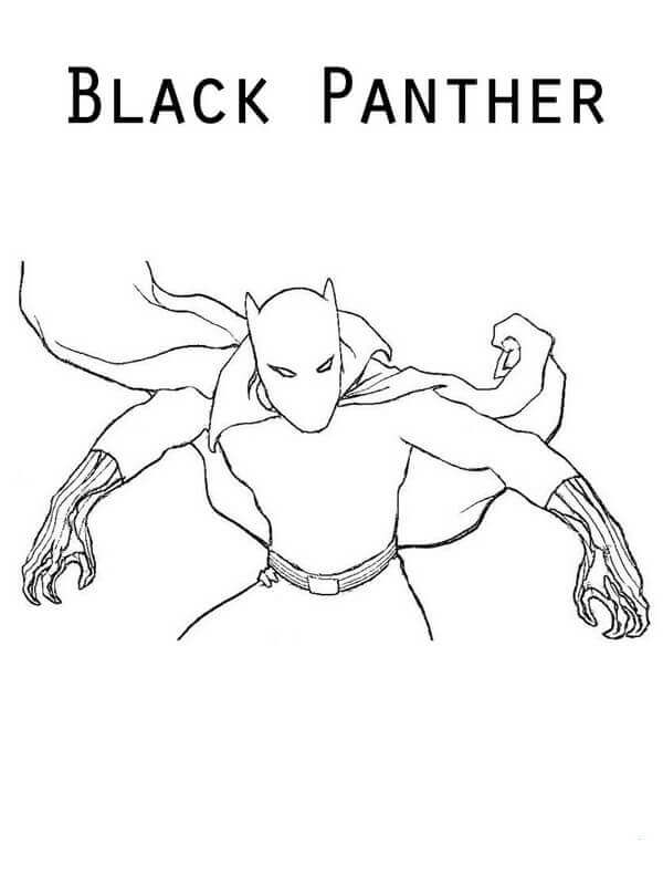 20 Free Printable Black Panther Coloring Pages – Coloring Junction