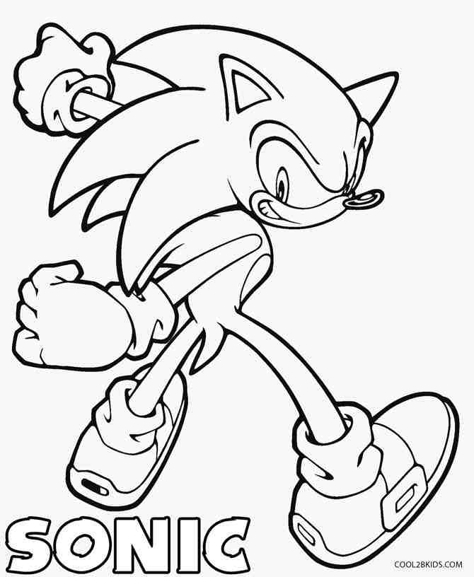 Holiday Coloring: Super Sonic Hedgehog Coloring Pages Boys ...