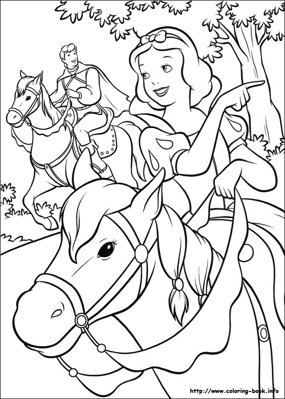 Snow White coloring pages on Coloring-Book.info