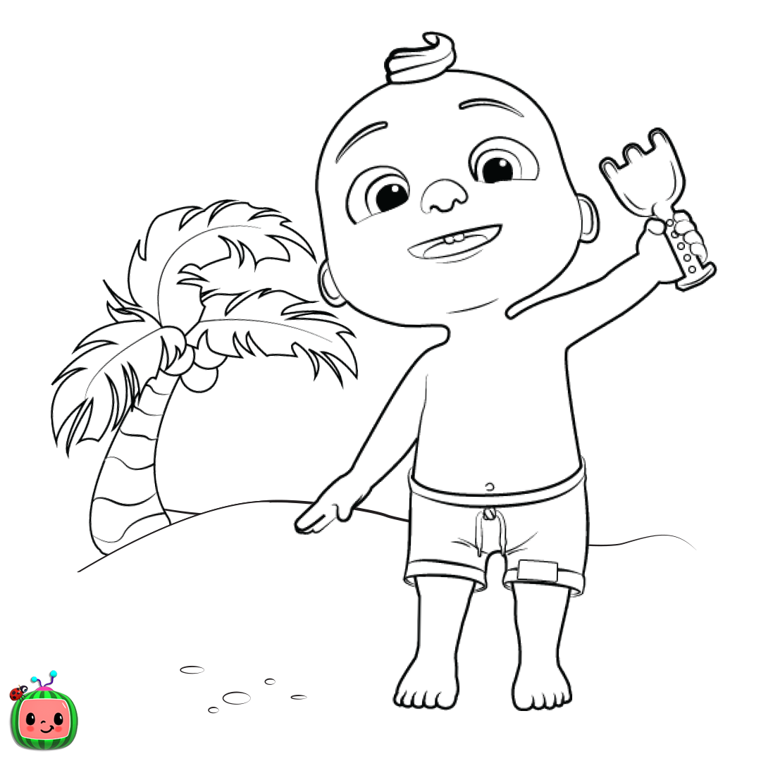 Cocomelon Coloring Pages.