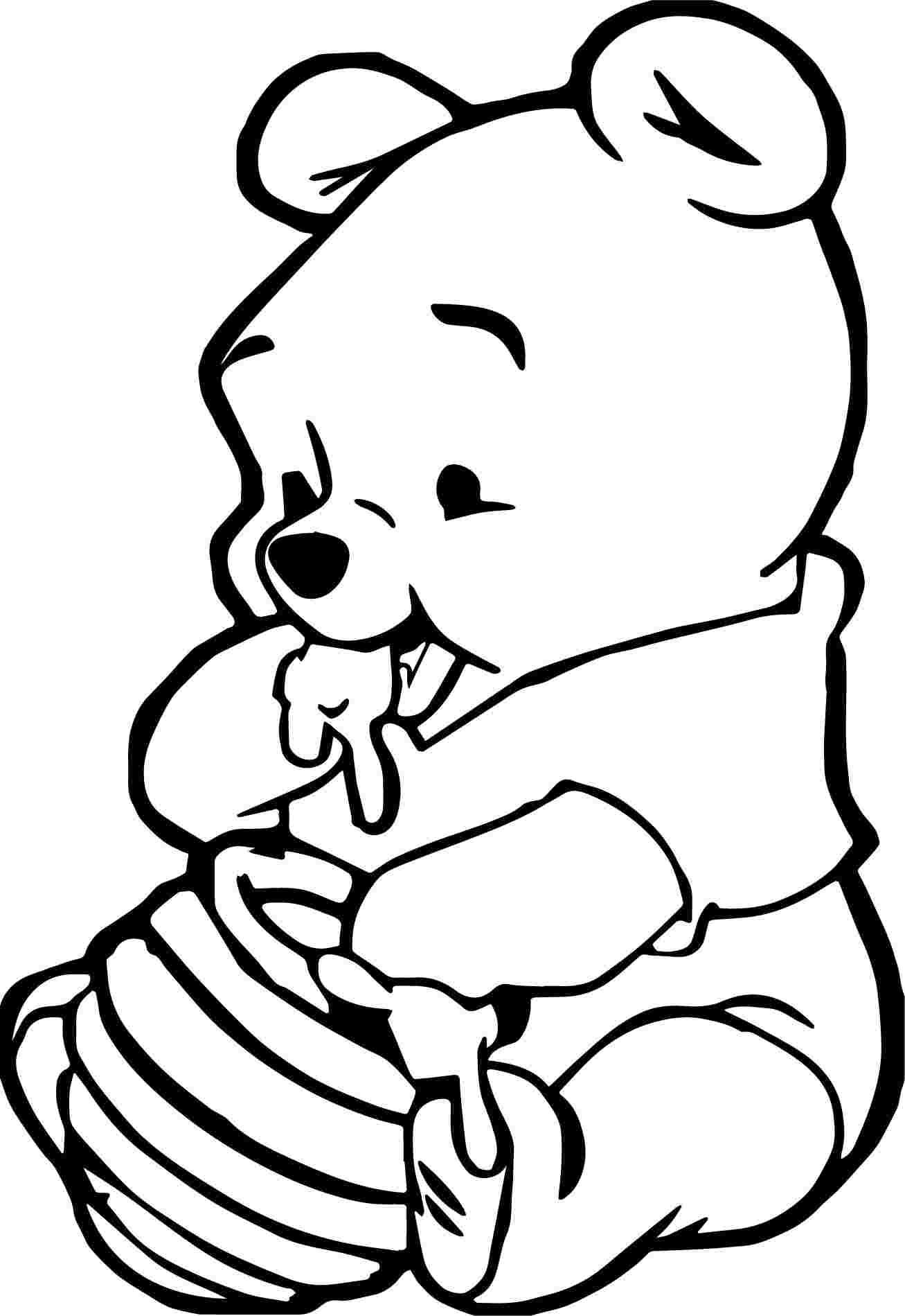 Coloring Pages | Pooh Bear Coloring Page Beautiful Free Printable Baby
