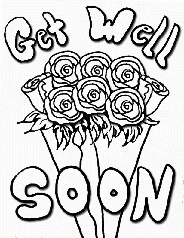 Handwriting Get Well Soon Coloring Cards Az Coloring Pages, Top ...