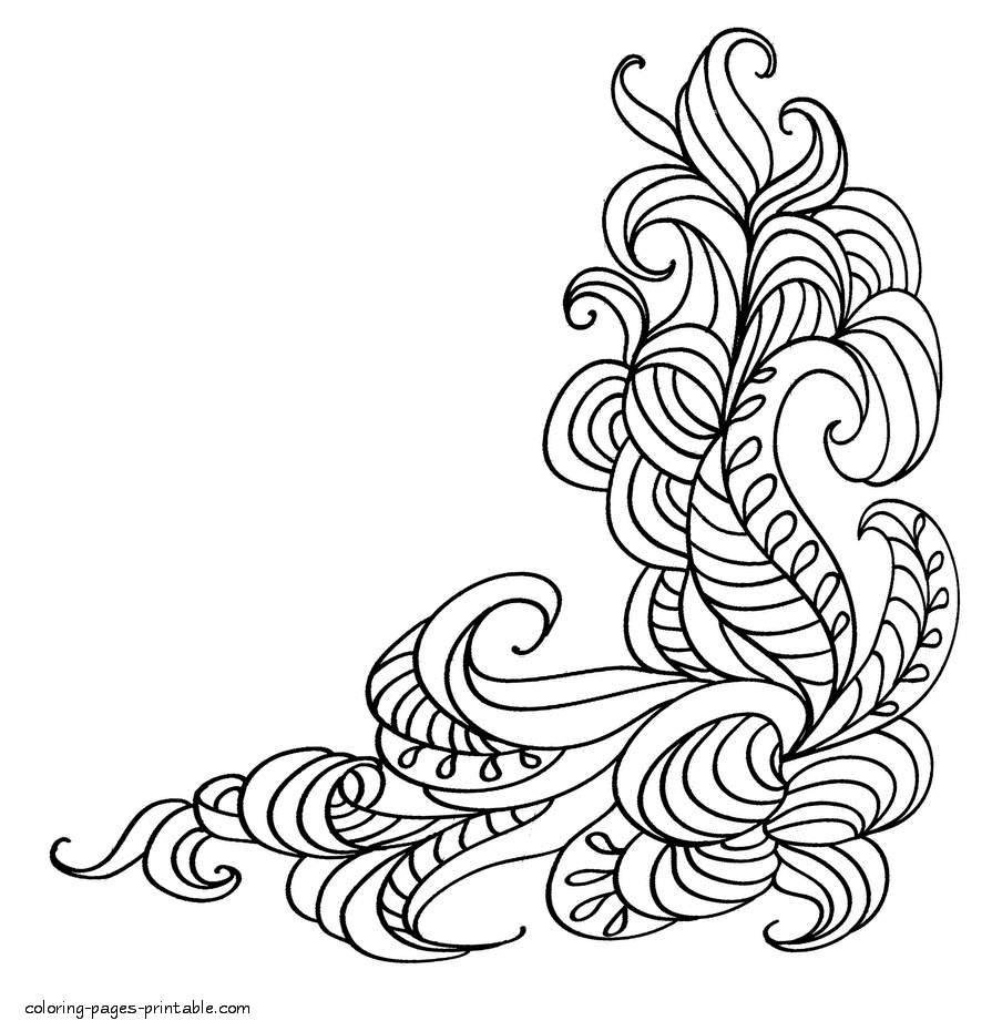 Free Printable Flower Coloring Sheets To Relax Pages Book For Adults  Relaxing – Stephenbenedictdyson