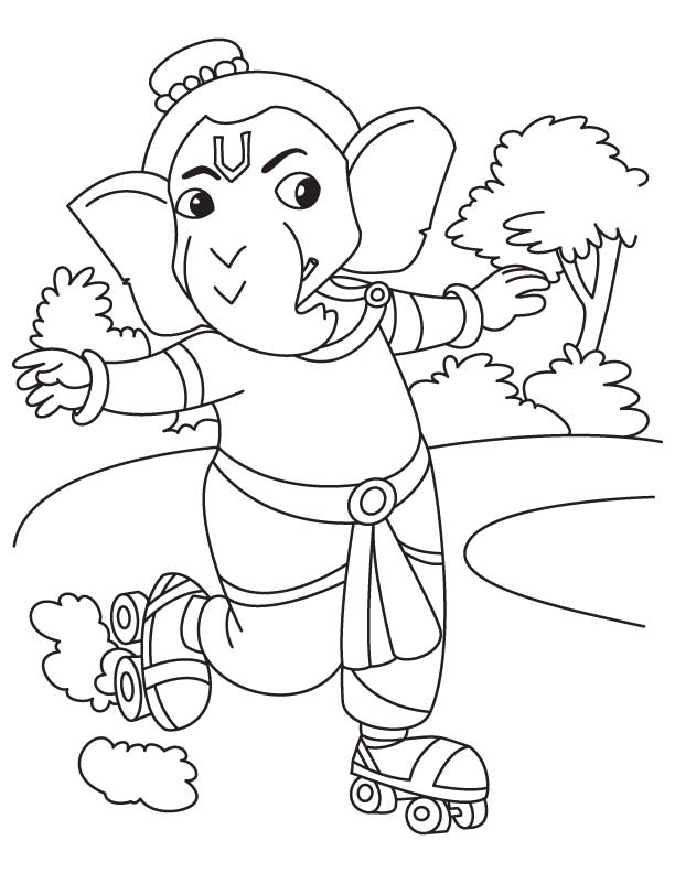 Ganesha Pictures For Colouring Download Free Ganesha Pictures For Colouring For Kids Best Coloring Pages Coloring Home
