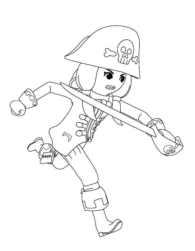 Playmobil Super 4 coloring page - Drawing 4