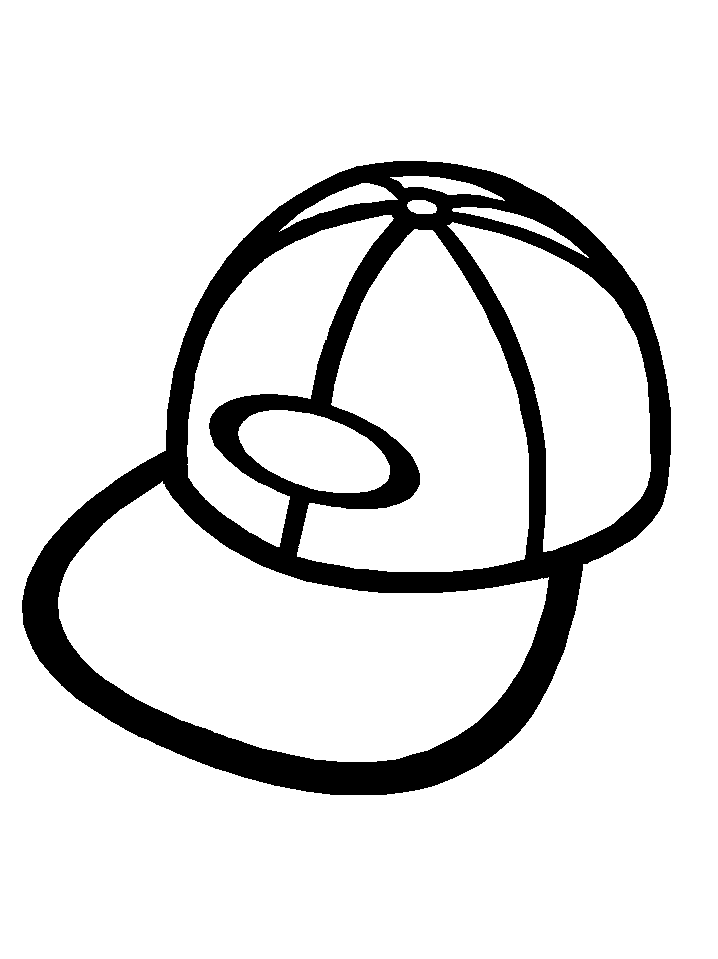 Baseball Hat Coloring Pages - GetColoringPages.com