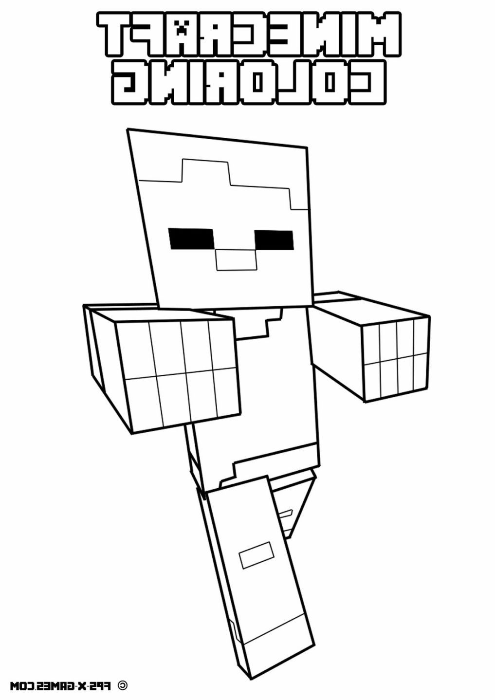 Minecraft Coloring Pages Â» Coloring Pages Kids