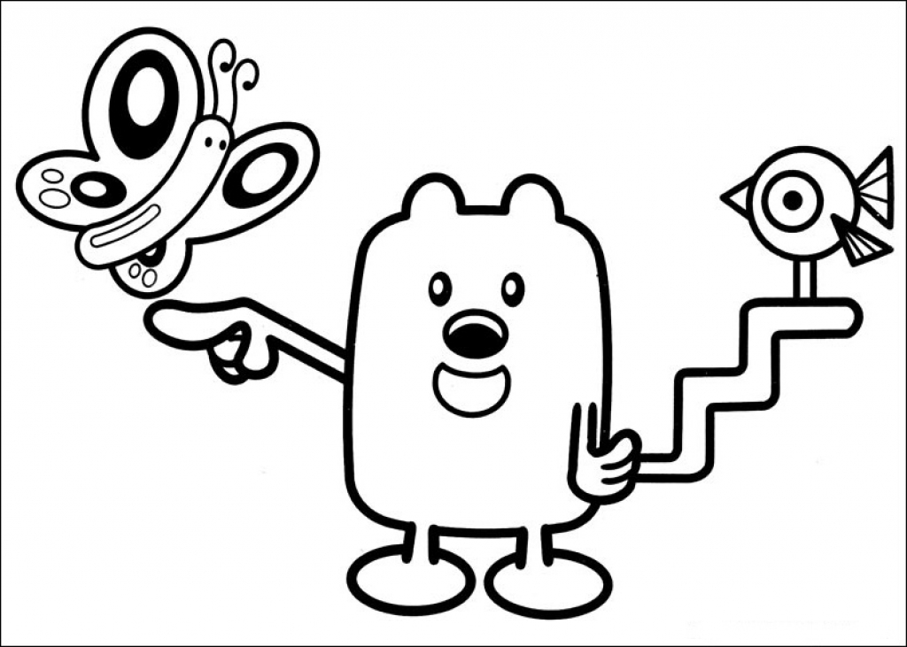Nick Jr Wow Wubbzy Coloring Pages | Coloring Pages