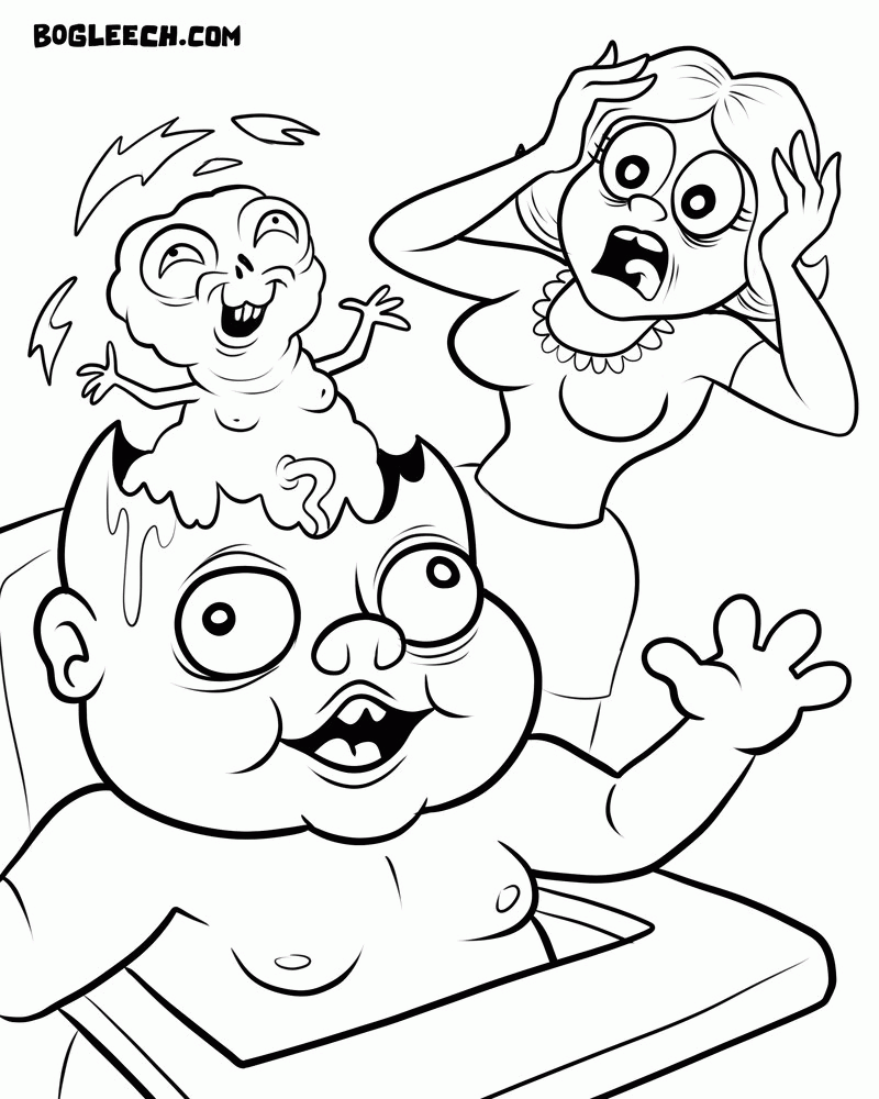 New Baby Brother Coloring Page - Coloring Home
