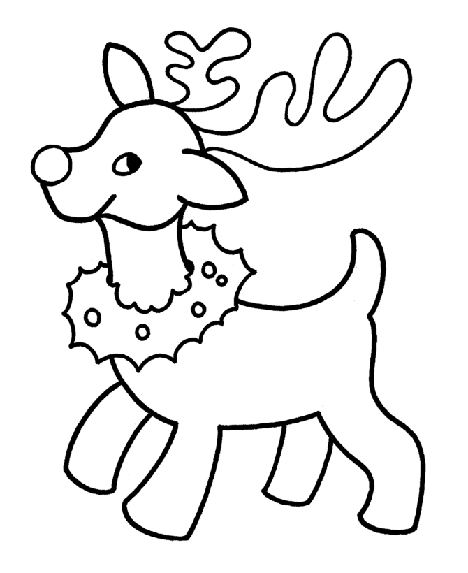 Step by Step to Color Reindeer Coloring Pages - Toyolaenergy.com