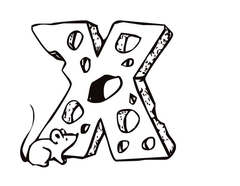 Download Letter X Coloring Pages - Coloring Home