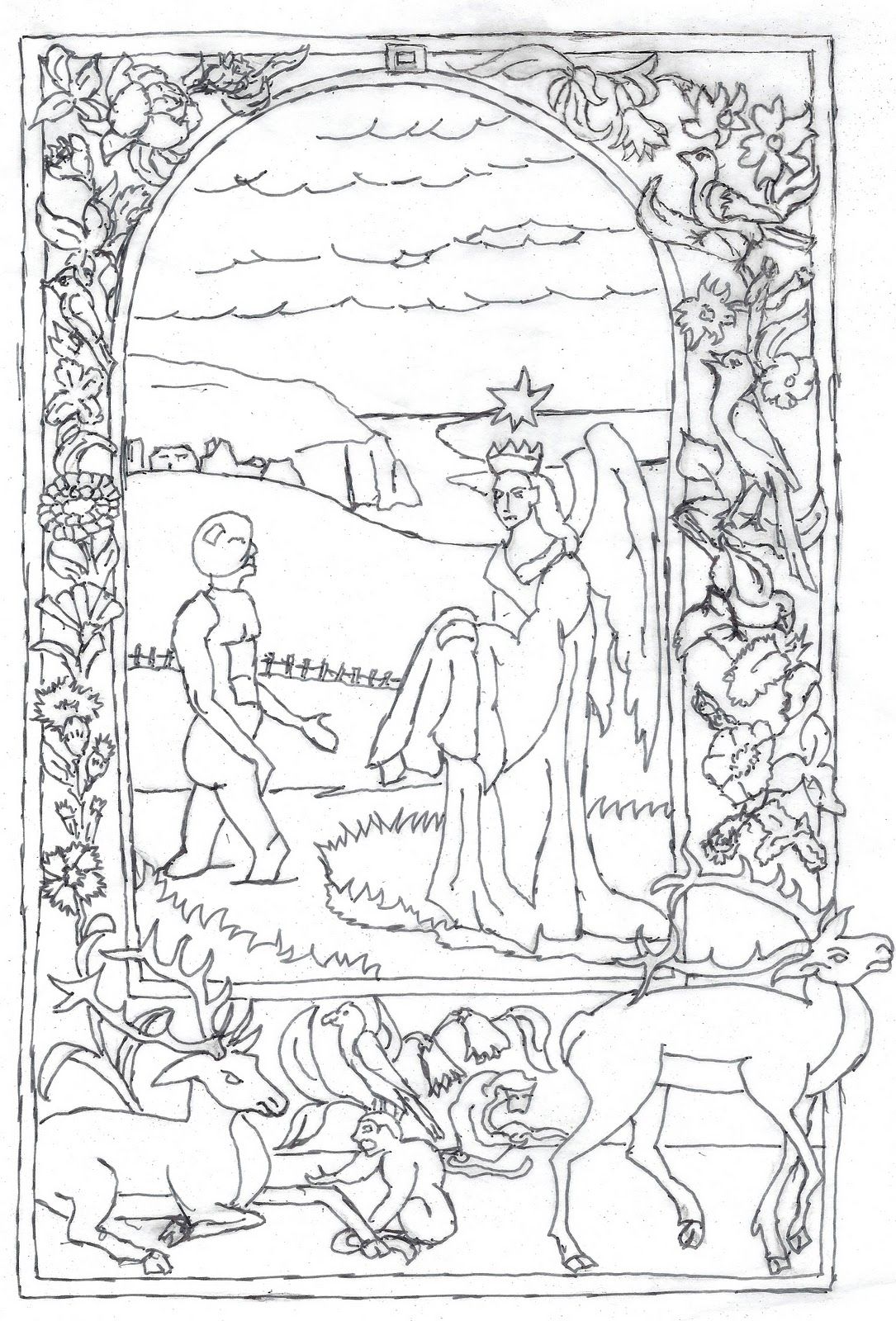 Wiccan Coloring Pages 324 | Free Printable Coloring Pages