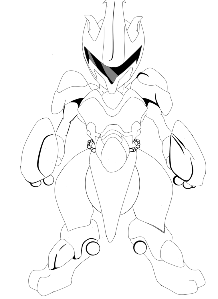 Coloring Pages Pokemon Mewtwo - Coloring Home