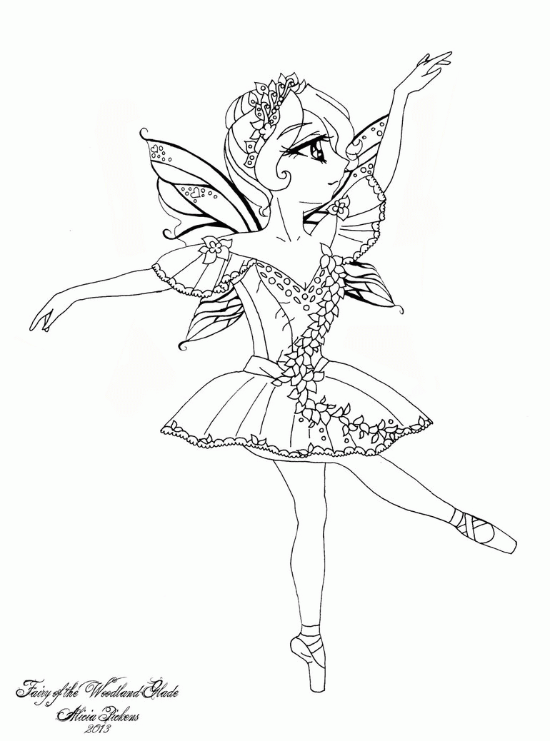 Кошка балерина раскраска