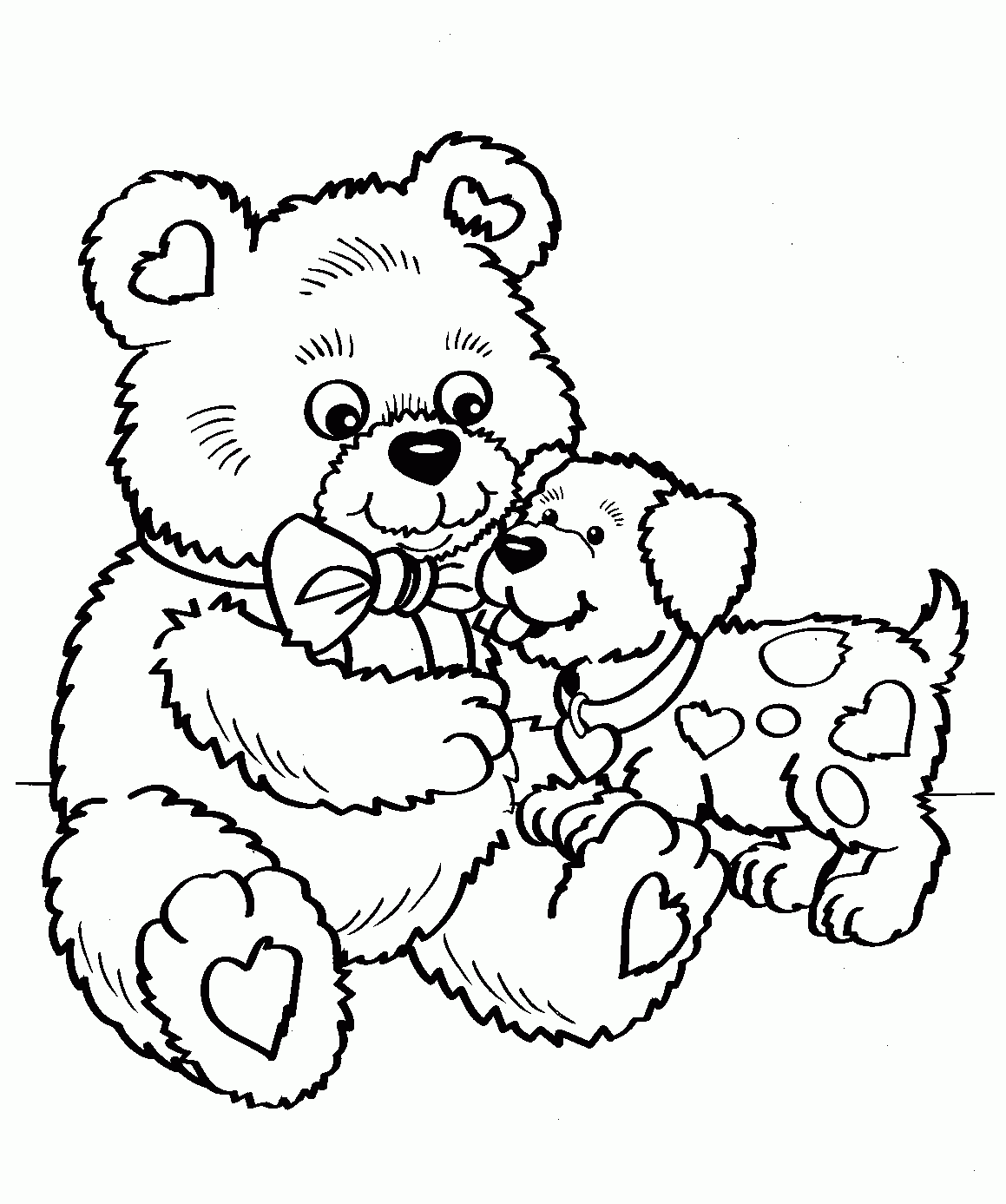 Valentines Free Printable Coloring Pages - Coloring Home