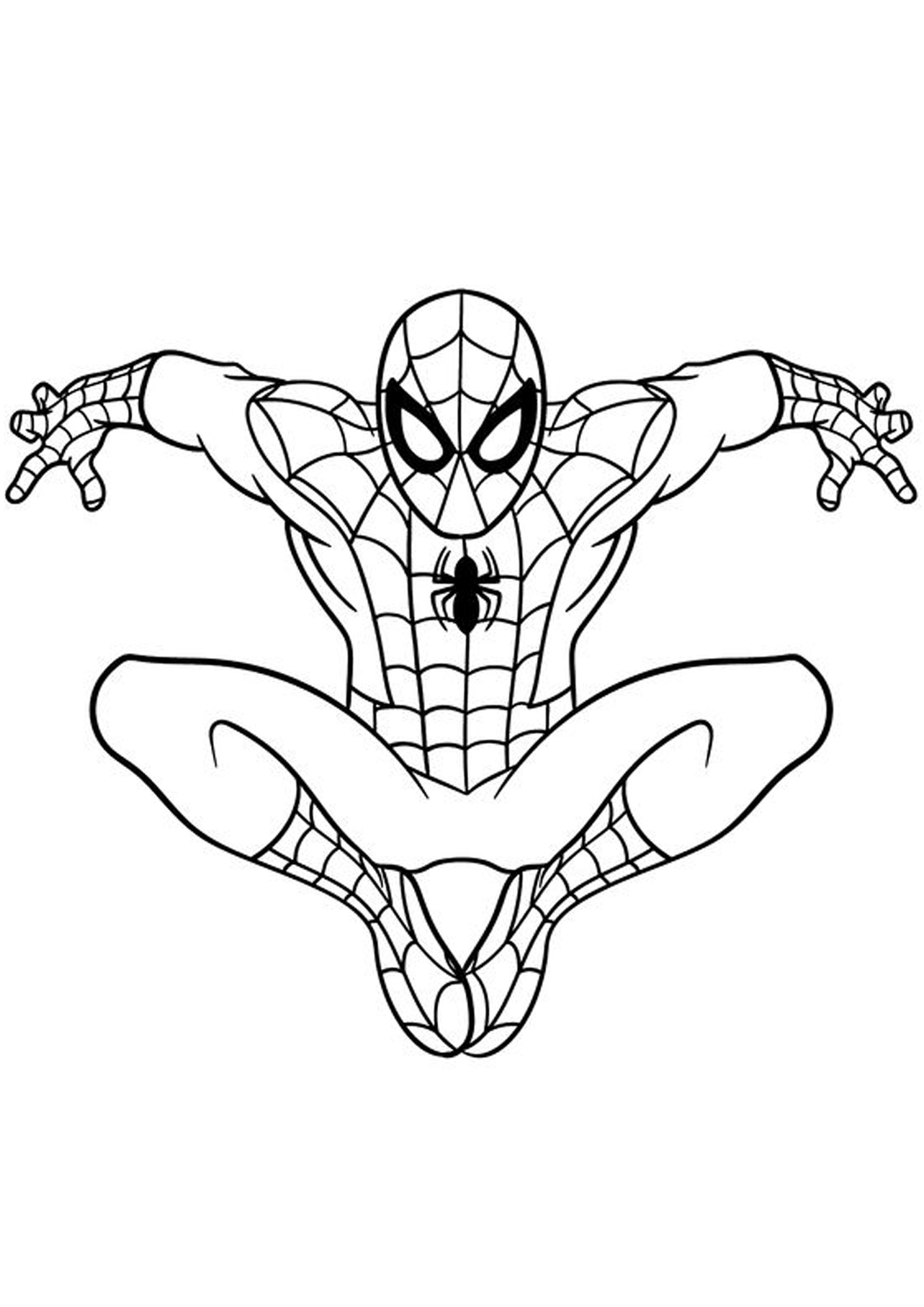 Spiderman Coloring Pages Pdf 20 Coloring Pages for Kids Best - Etsy