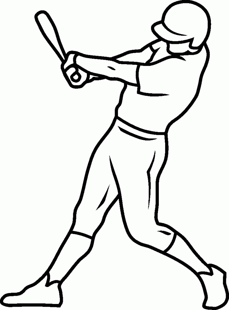 Free Printable Baseball Coloring Pages for Kids - Best Coloring Pages For  Kids | Baseball coloring pages, Sports coloring pages, Baseball drawings