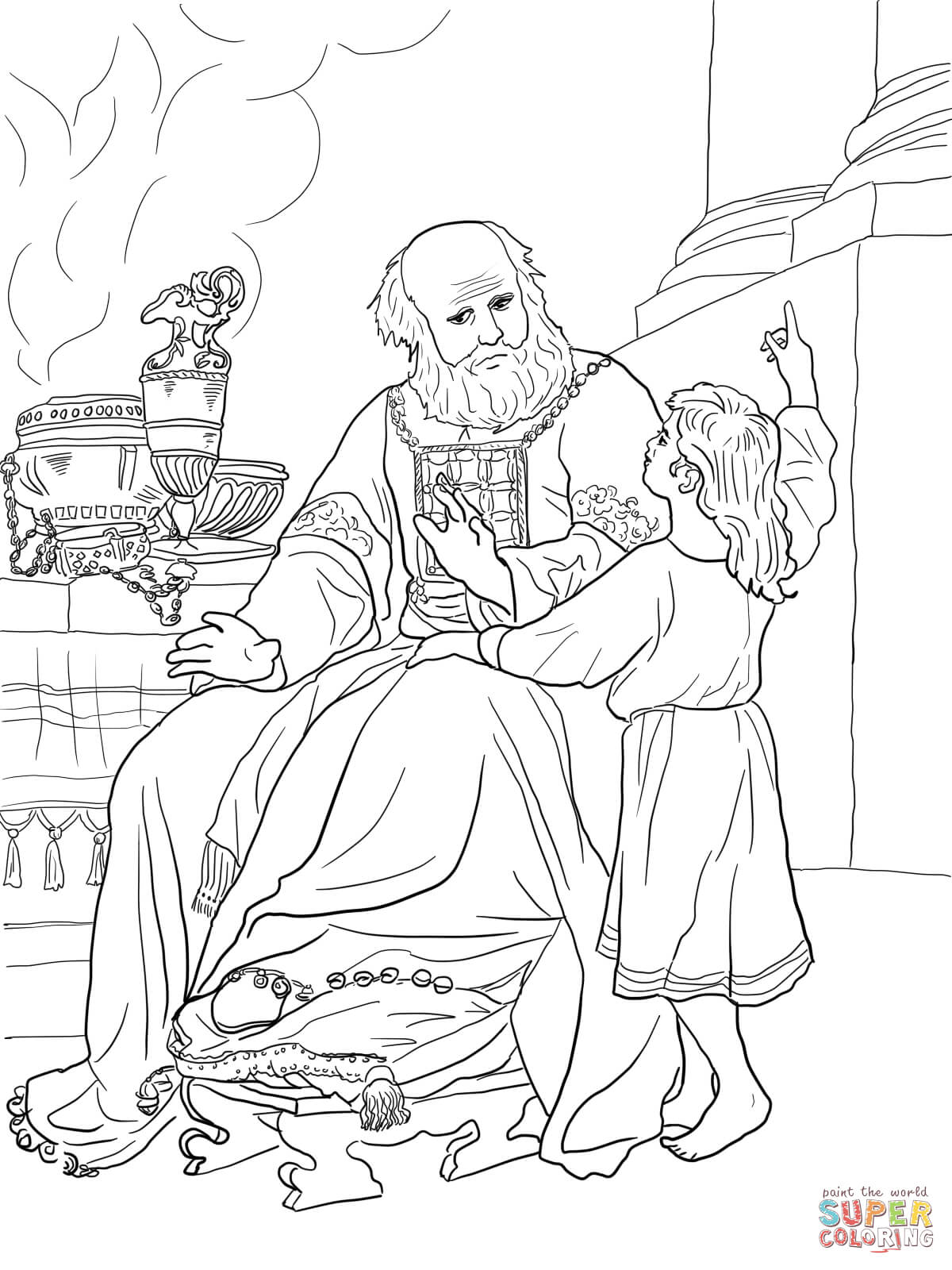 8 Pics of Baby Samuel Coloring Page - 1 Samuel Coloring Page ...
