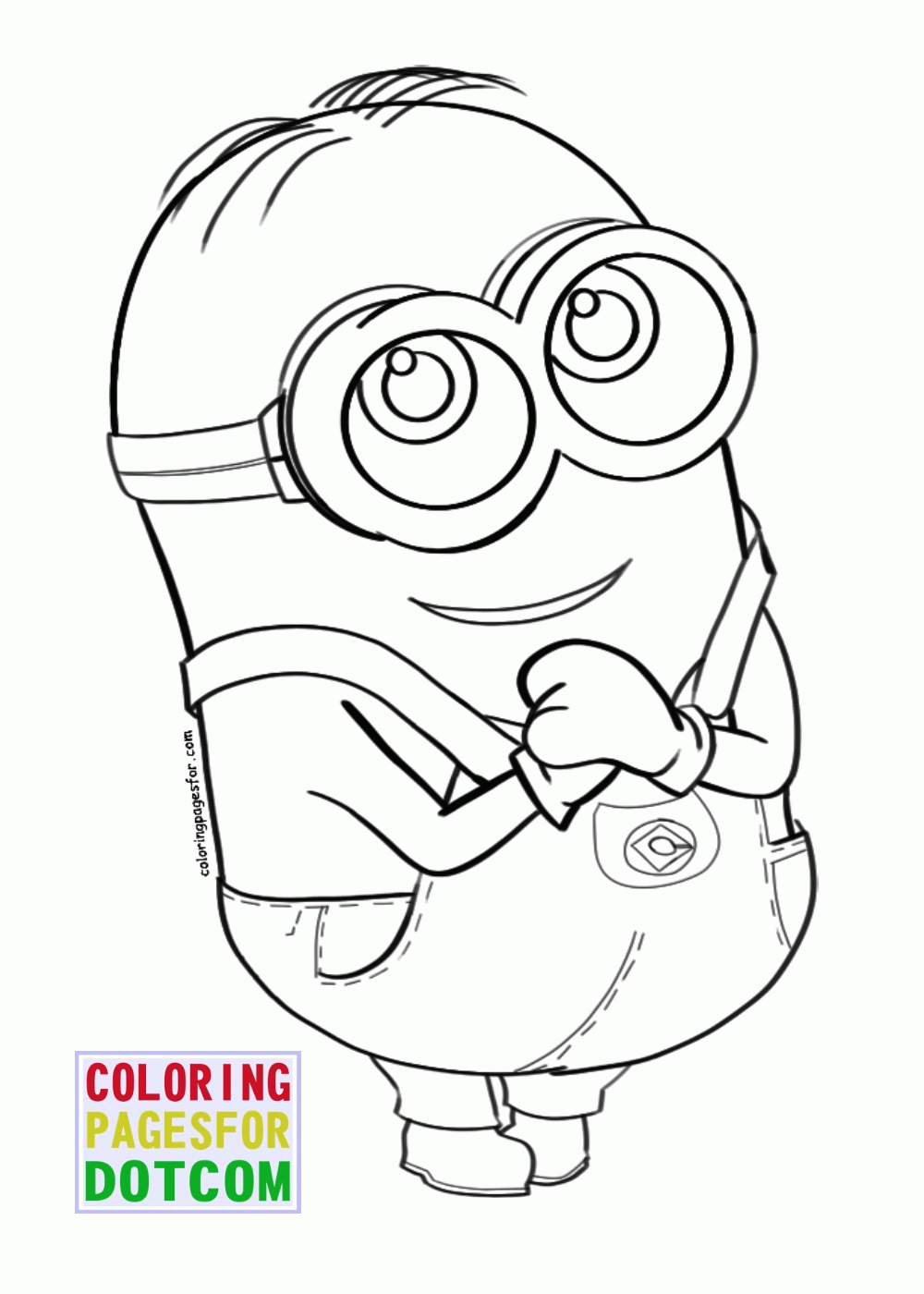 Minions Coloring Pages 3 by blackartist22 on DeviantArt