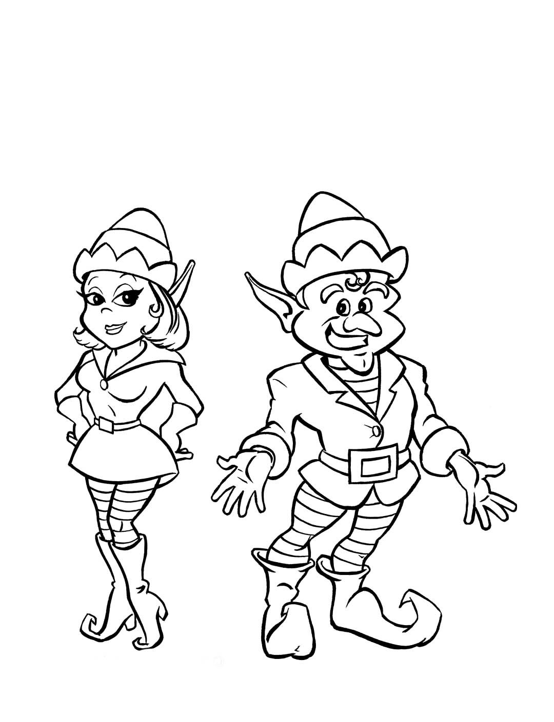 Download Printable Girl Elf On The Shelf Coloring Pages - Coloring Home