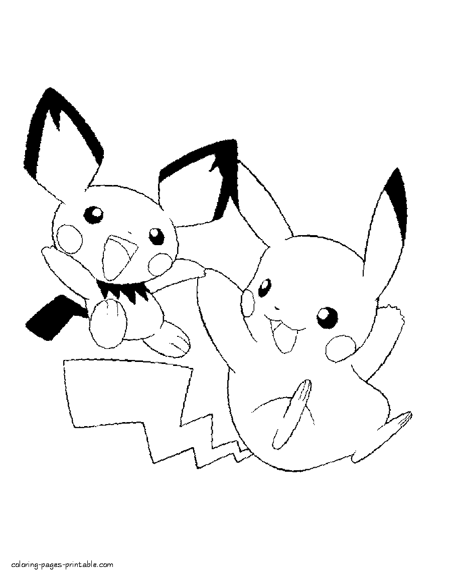 Coloring pages POKEMON